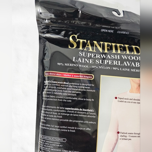 Stanfield'sMerinoWool - Long sleeve sweater - Medium - Picture 7 of 9